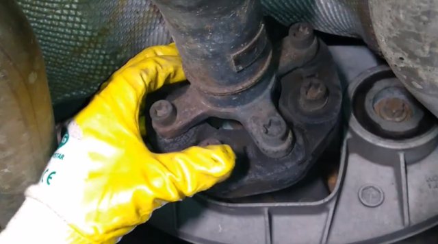 Замена муфты кардана